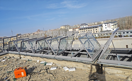 敦煌博物馆霍城排烟天窗