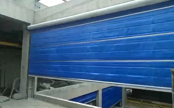 大型物流园区完成霍城防火门整体安装工程